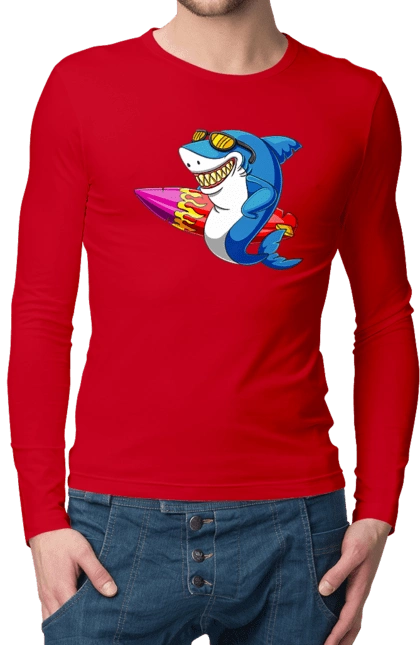 Акула В Очках С Серфингом