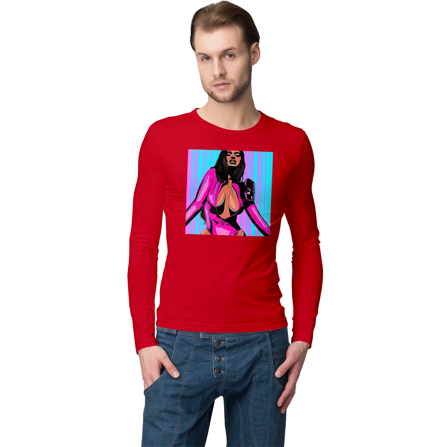 Девушка С Глубоким Декольте