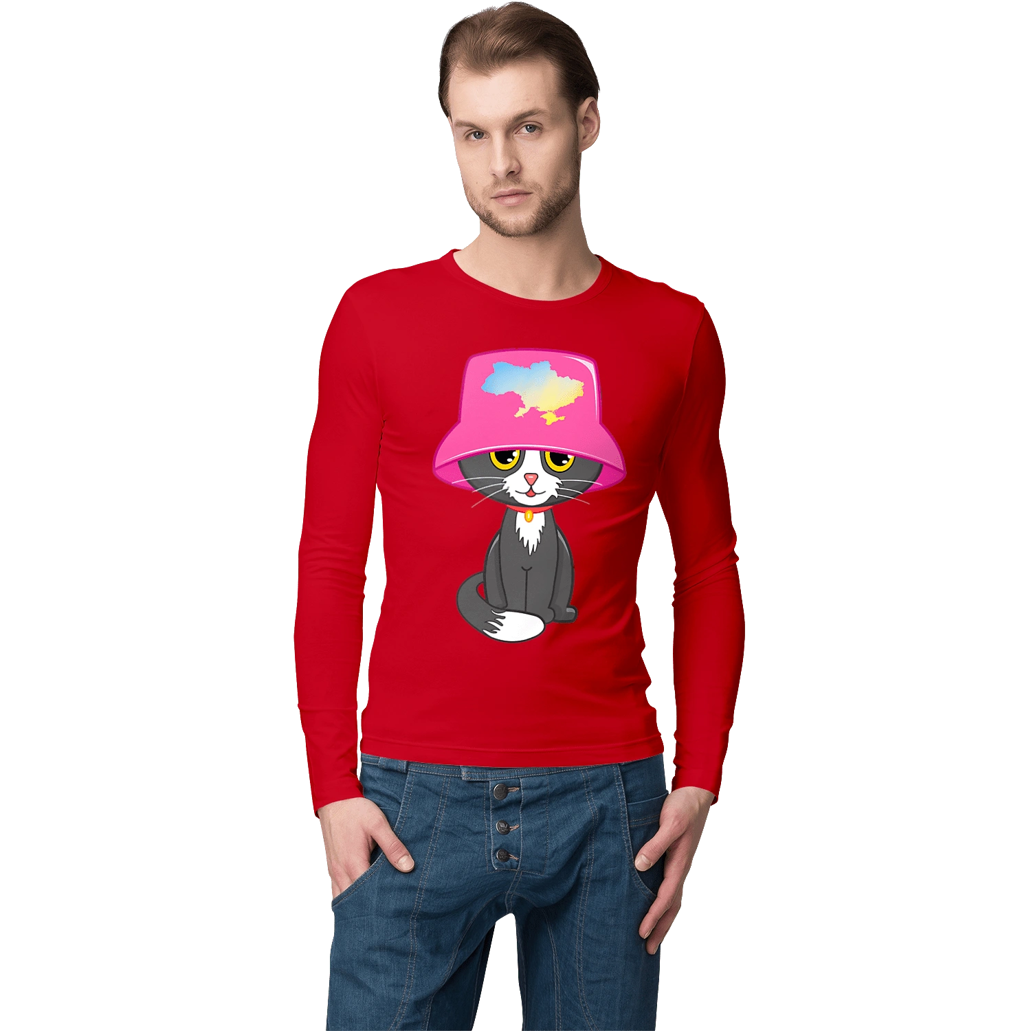 Котик з картою україни