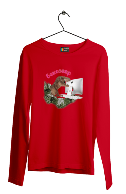 Чоловічий лонгслів з принтом "Бекозавр". Angular, c, css, html, it, javascript, jquery, php, python, react, svelt, vue, айтишник, айті, гумор, код, кодувати, прогер, програміст, програмісти, ти ж, ти ж програміст, тиж програміст. 2070702