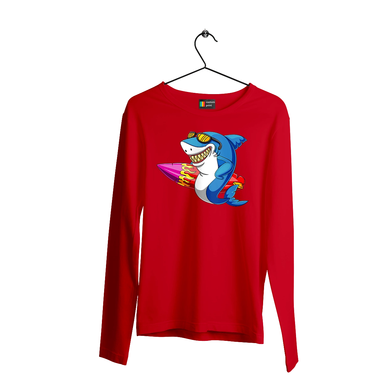 Акула В Очках С Серфингом