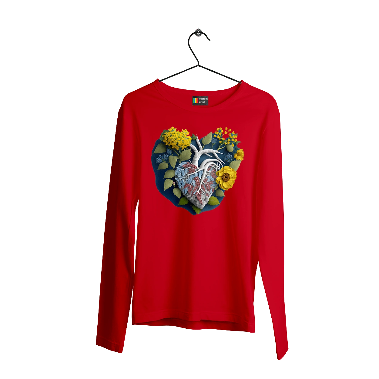 Сердце цветы