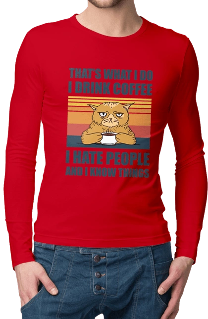 Недовольный кот