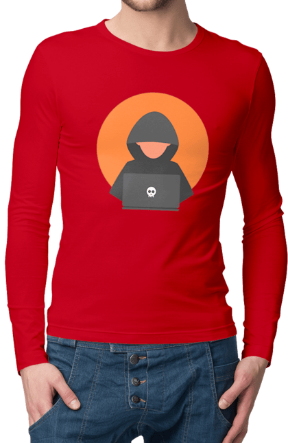 Чоловічий лонгслів з принтом "Я програміст". Angular, c, css, html, it, javascript, jquery, php, python, react, svelt, vue, айтишник, айті, гумор, код, кодувати, прогер, програміст, програмісти, ти ж, ти ж програміст, тиж програміст. 2070702