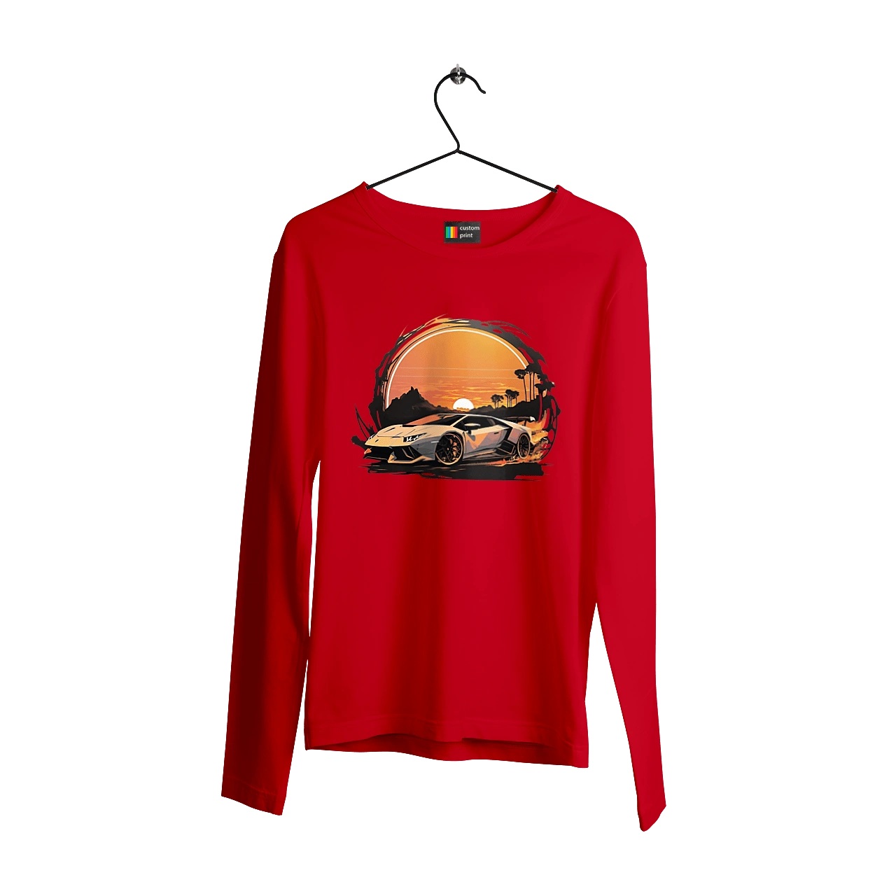 Ламборджині на заході сонця