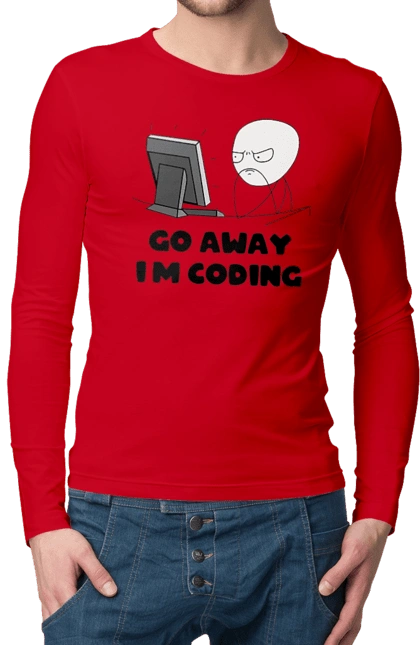 Go away I`m coding