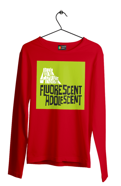 Men's longsleeve with prints Arctic Monkeys. Arctic monkeys, garage rock, group, indie rock, music, post-punk revival, psychedelic rock, rock. 2070702