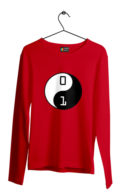 Чоловічий лонгслів з принтом "Інь Янь". Angular, c, css, html, it, javascript, jquery, php, python, react, svelt, vue, айтишник, айті, гумор, код, кодувати, прогер, програміст, програмісти, ти ж, ти ж програміст, тиж програміст. 2070702