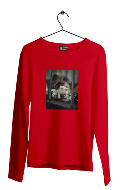 Men`s longsleeve with prints Moto. Bike, moto, road, shvidkist, strength. 2070702