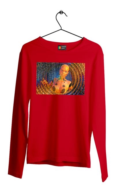 Чоловічий лонгслів з принтом "Штучний інтелект". Айті, айтішник, гик, жінка, знання, інженер, інтелект, кібер, кібернетика, кіборг, код, комп, комп`ютерник, кристал, машинне навчання, мікросхема, мозок, портрет, програміст, професіонал, професія, розробник, розум, хакер, чіп, штучний інтелект, штучний розум. 2070702