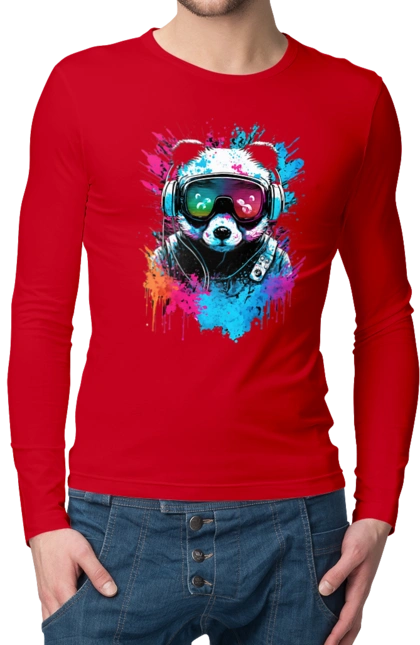 Panda in VR Helmet 3