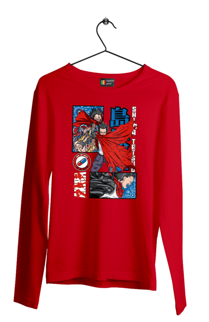 Men's longsleeve with prints Akira Tetsuo Shima. Akira, anime, cyberpunk, manga, tetsuo shima. 2070702