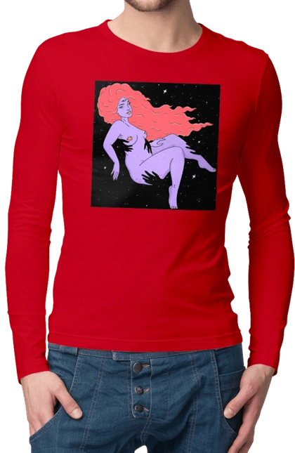 Фіолетова Дівчина В Чорній Дирі