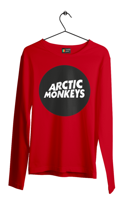 Чоловічій лонгслів з принтом "Arctic Monkeys". Arctic monkeys, арктичні мавпи, гаражний рок, група, інді рок, музика, постпанк ривайвл, психоделічний рок, рок. 2070702