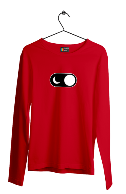 Чоловічий лонгслів з принтом "Нічний режим". Angular, c, css, html, it, javascript, jquery, php, python, react, svelt, vue, айтишник, айті, гумор, код, кодувати, прогер, програміст, програмісти, ти ж, ти ж програміст, тиж програміст. 2070702