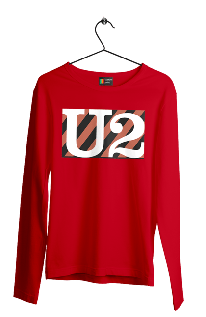 Men's longsleeve with prints Group U2. Alternative rock, dance rock, group, music, post-punk, rock, soft rock, tour. 2070702