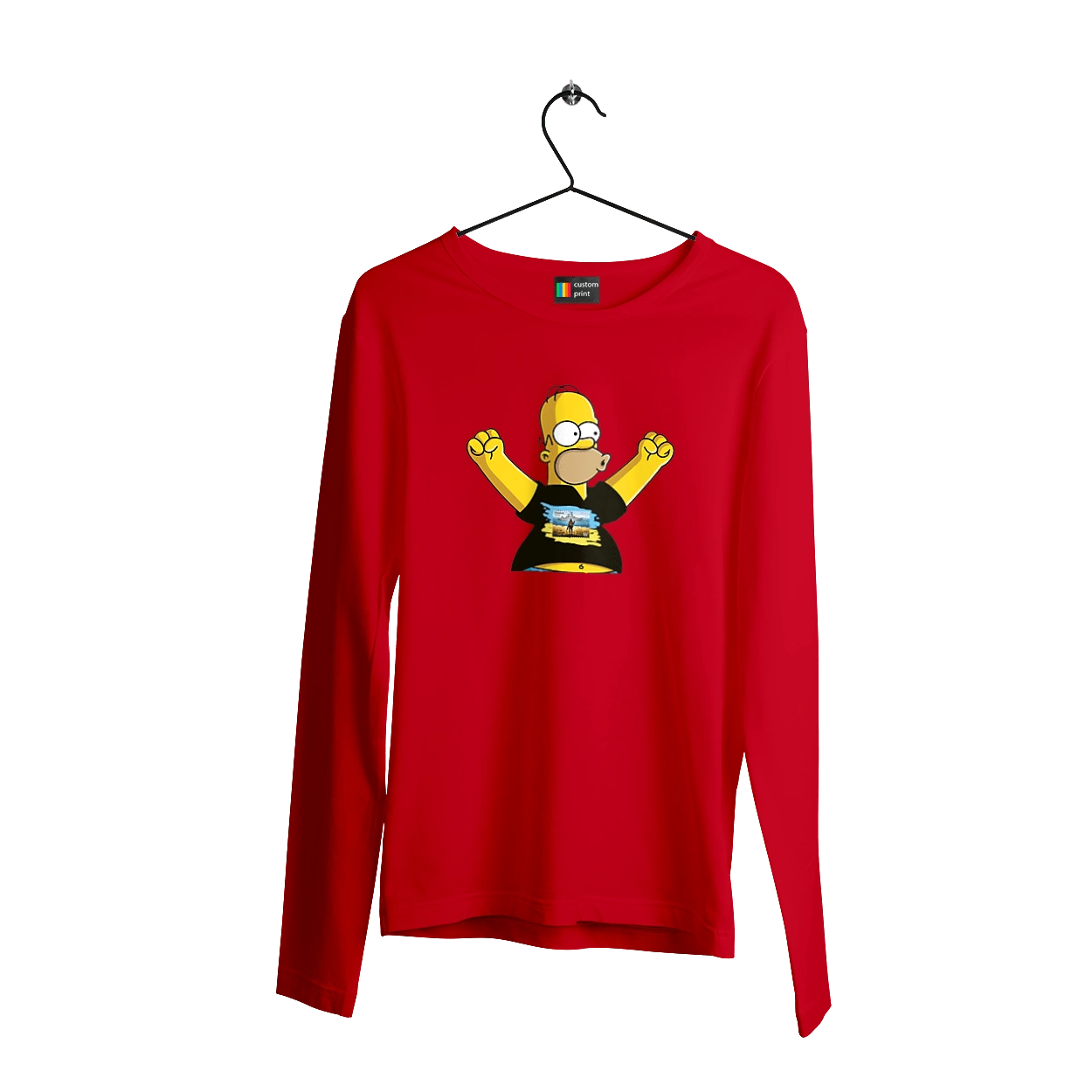 Simpson and the Russian ship