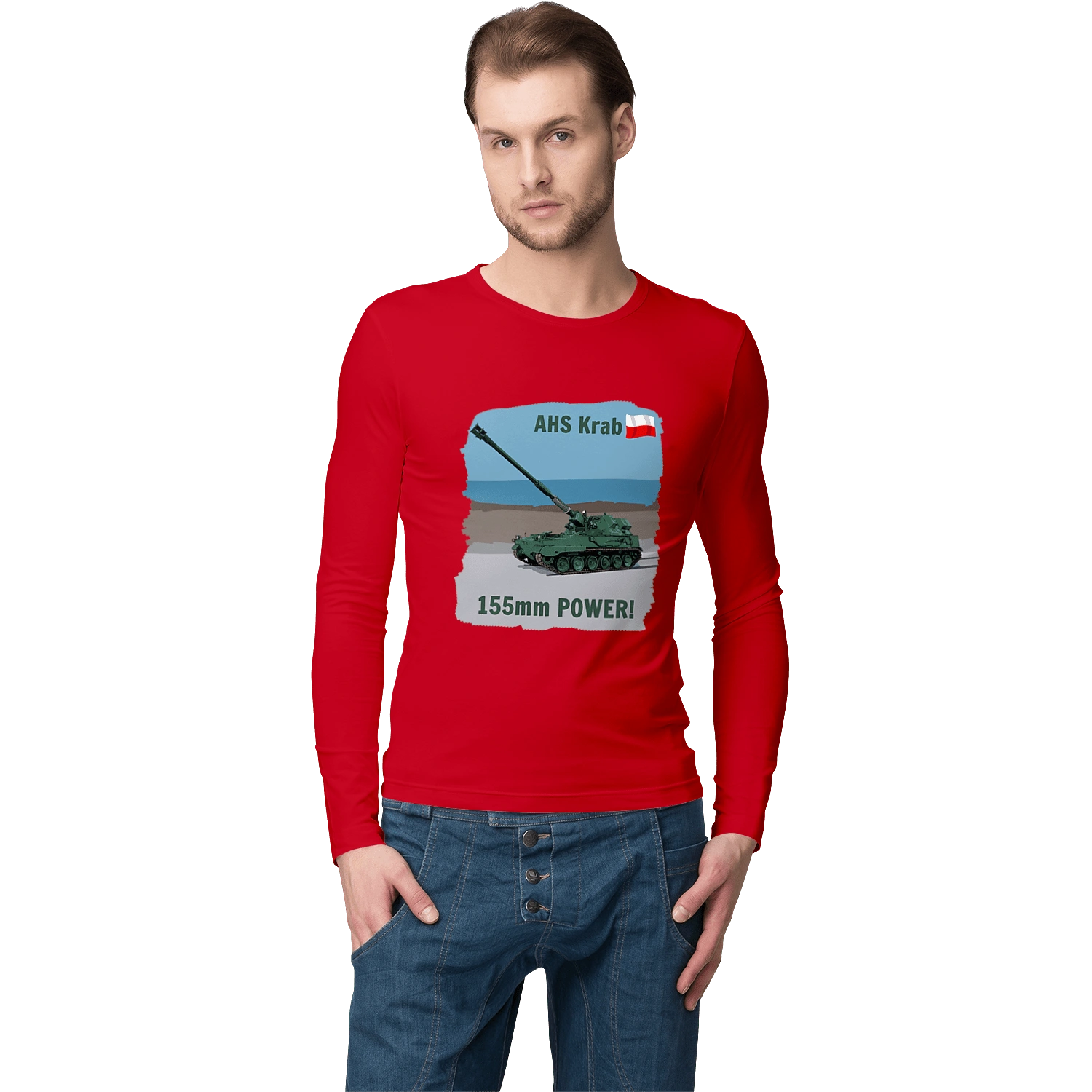 155mm Power! САУ Krab оливковий