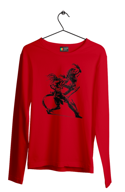 Men's longsleeve with prints The Predator. Alien, cinema, film, predator, thriller. 2070702