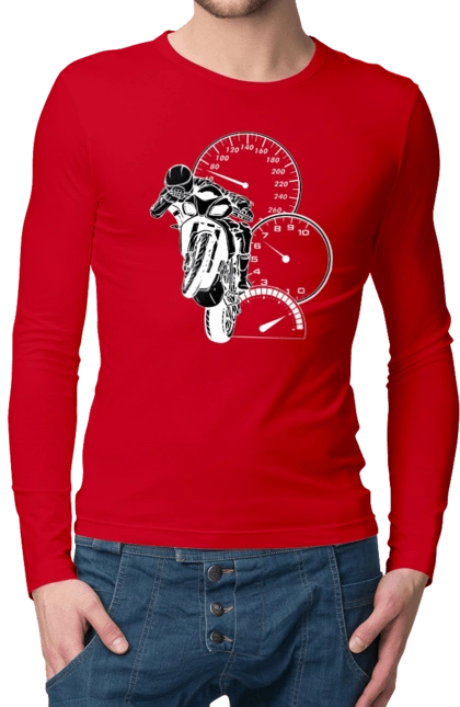 Motorcycle And Speed White