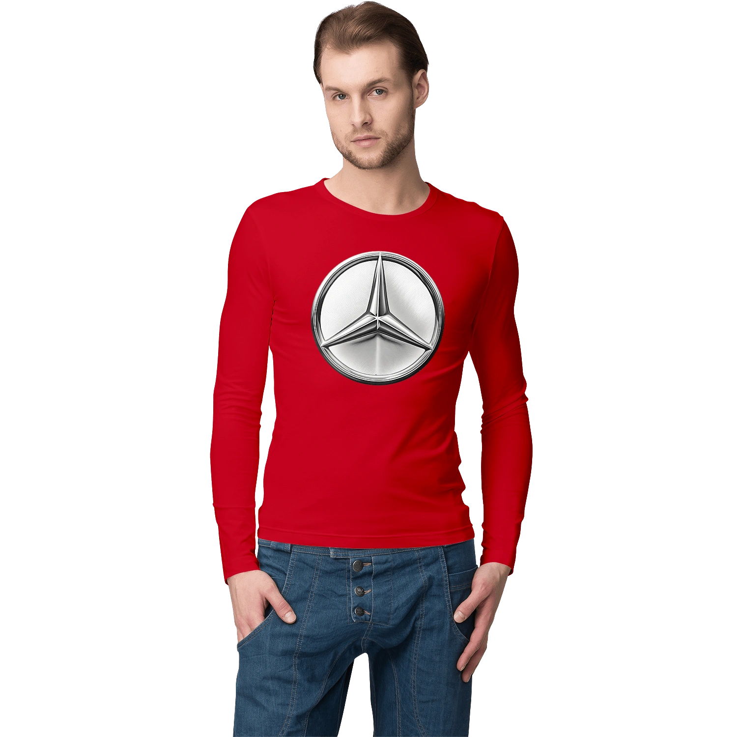 Mercedes Benz Лого Металік