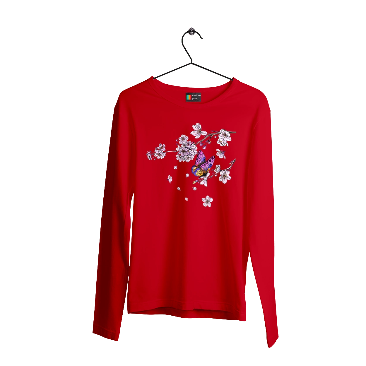 Butterfly And Sakura