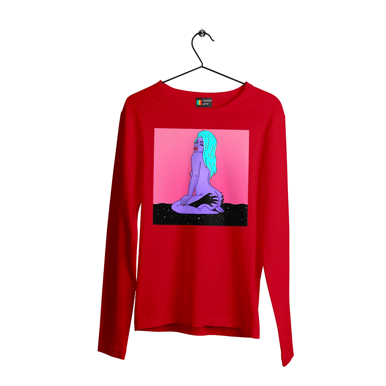 Фіолетова Дівчина В Руках