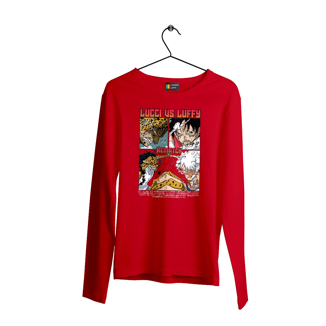 One Piece Rob Lucci and Luffy