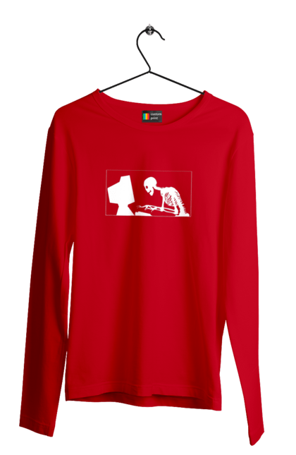 Чоловічий лонгслів з принтом "Програміст". Angular, c, css, html, it, javascript, jquery, php, python, react, svelt, vue, айтишник, айті, гумор, код, кодувати, прогер, програміст, програмісти, ти ж, ти ж програміст, тиж програміст. 2070702