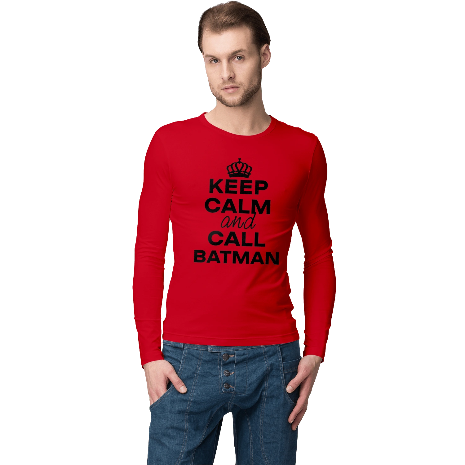 Keep Calm and Call Batman black