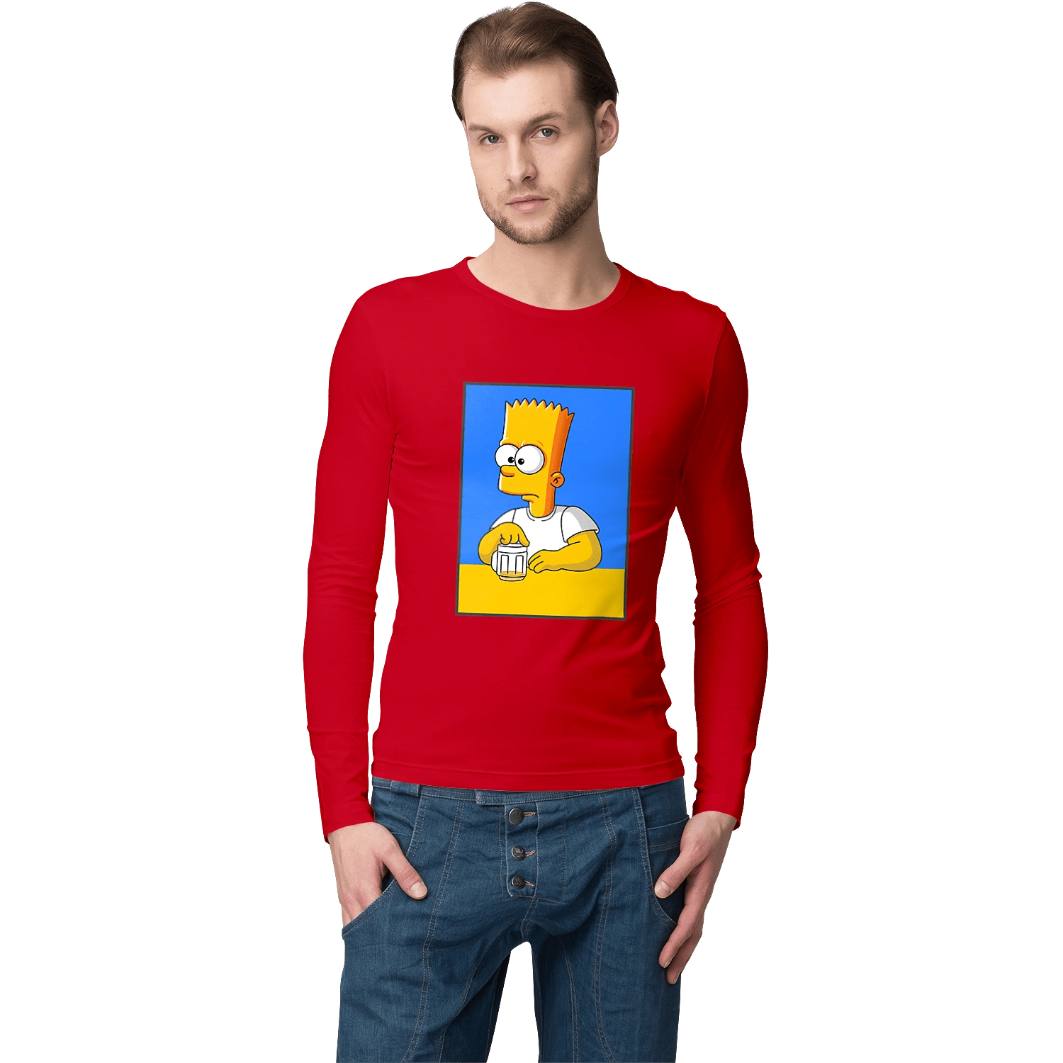 Bart is a beer lover