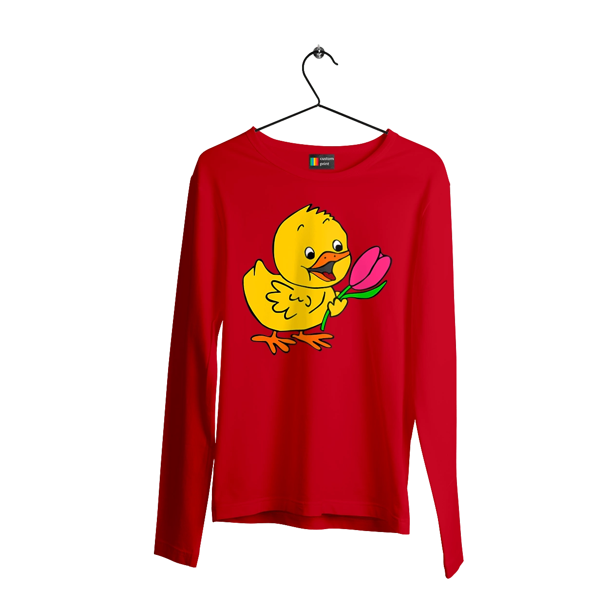 Chicken With A Tulip