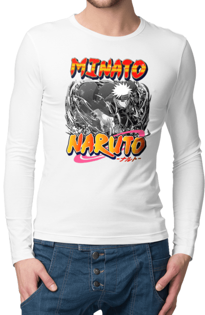 Men's longsleeve with prints Naruto Akatsuki. Akatsuki, anime, character, manga, naruto, ninja, pain, tv series, yahiko. 2070702