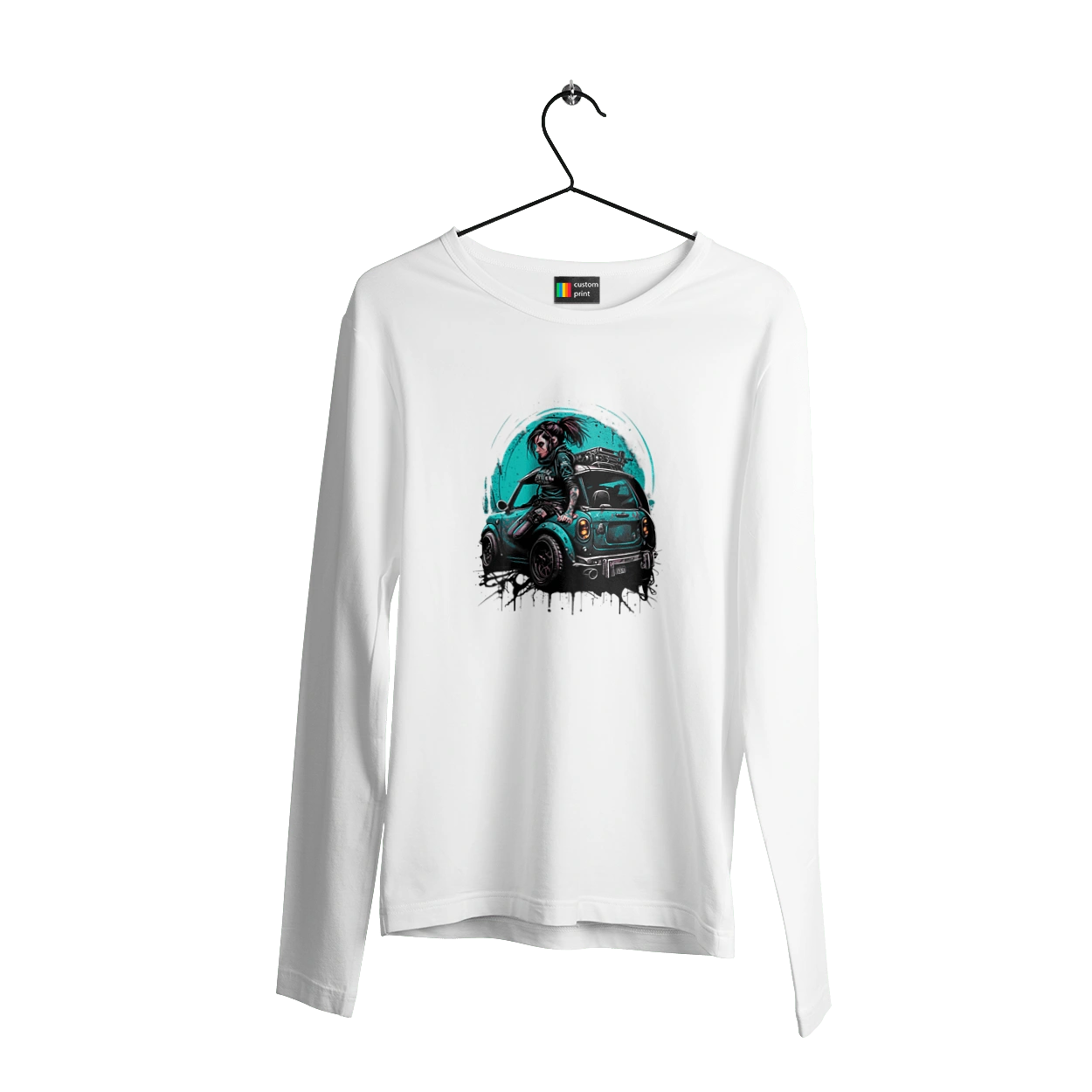 Киберпанк девушка