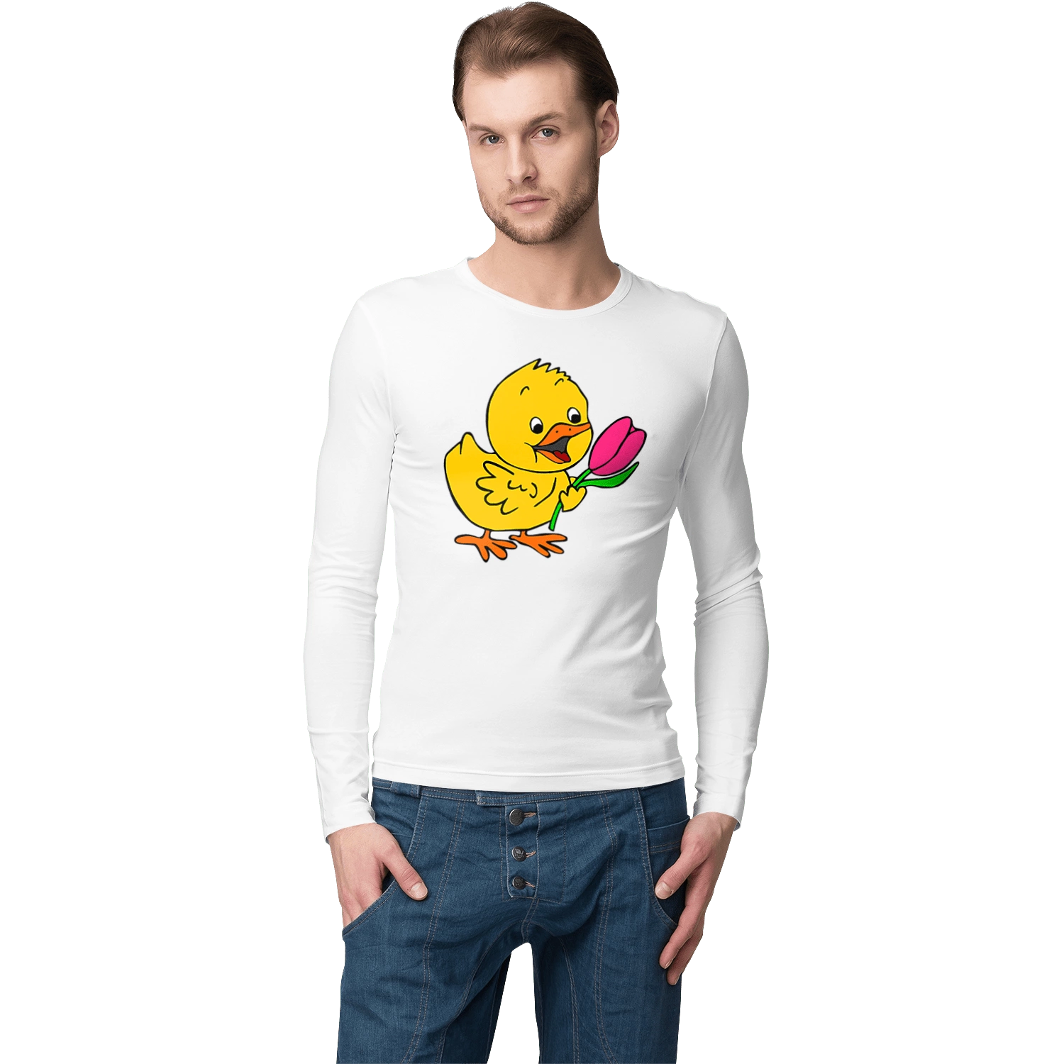 Chicken With A Tulip