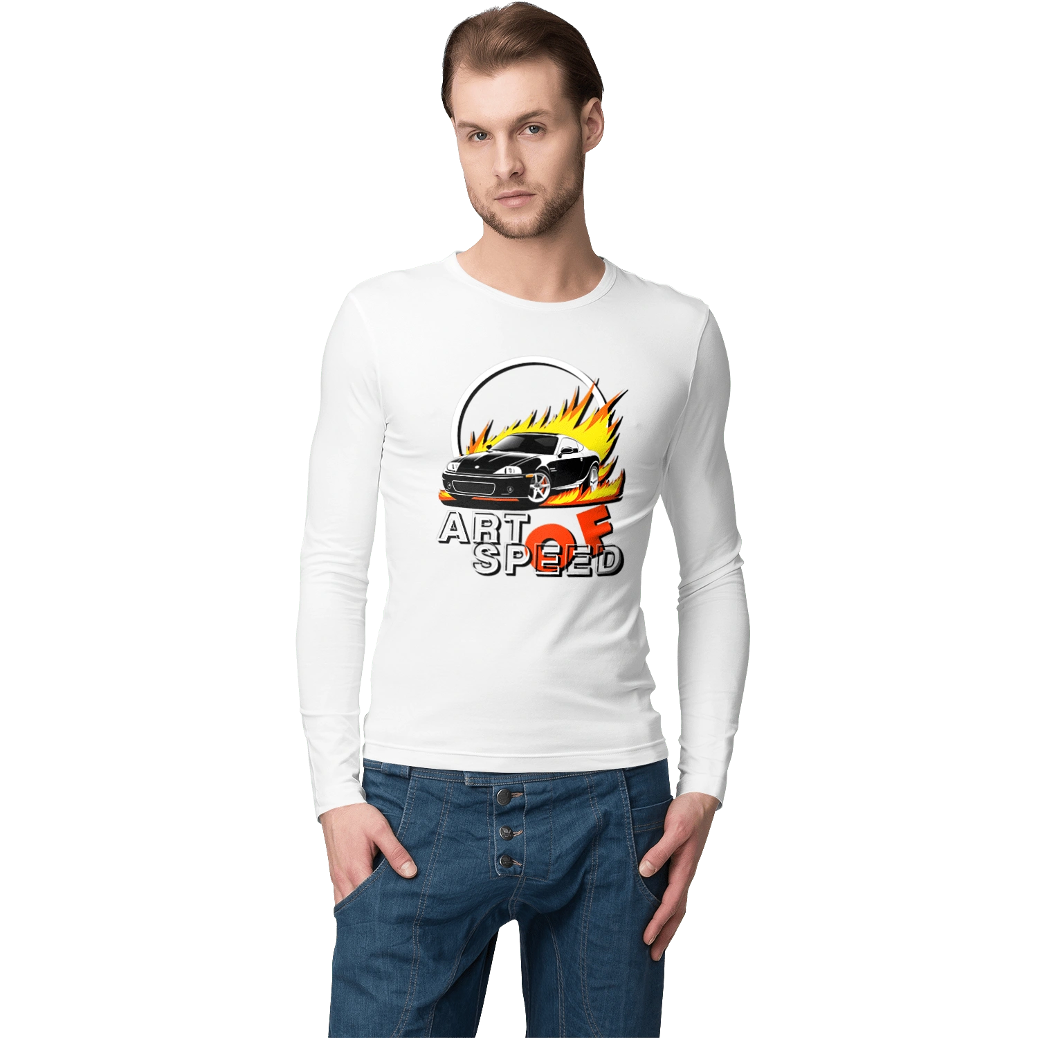 Машина в огне