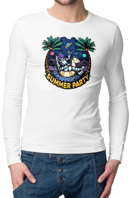 Summer Party With Astronaut