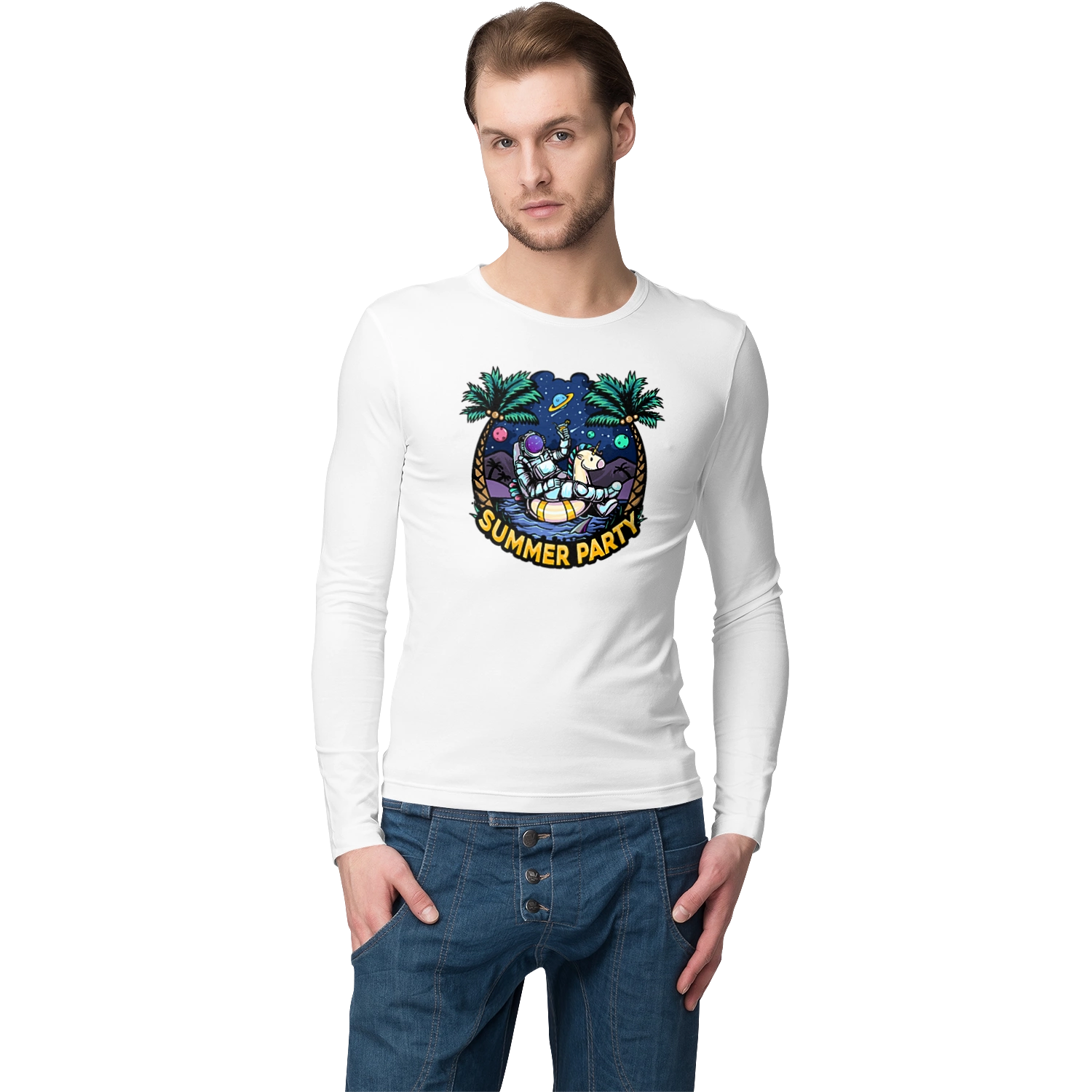 Summer Party With Astronaut