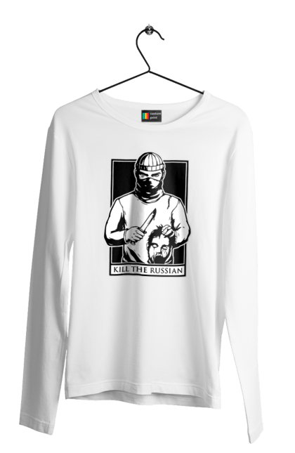 Men`s longsleeve with prints Kill the russian. Kill, kill the russian, kill the russian instagram, olx, russian, the. 2070702