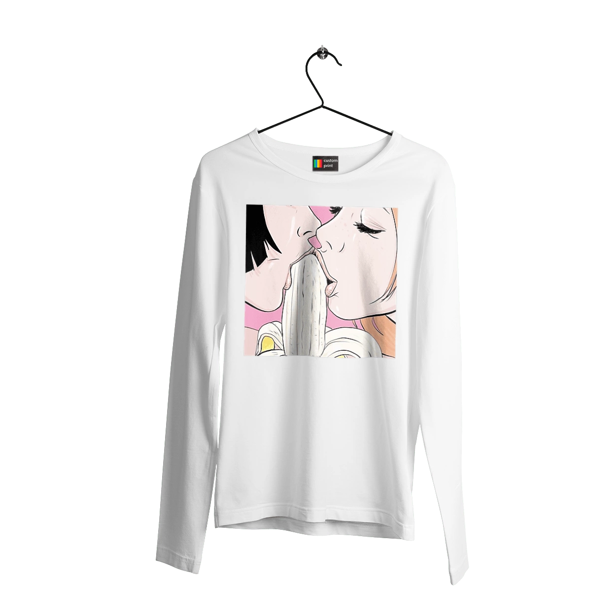 Дівчата Їдять Банан