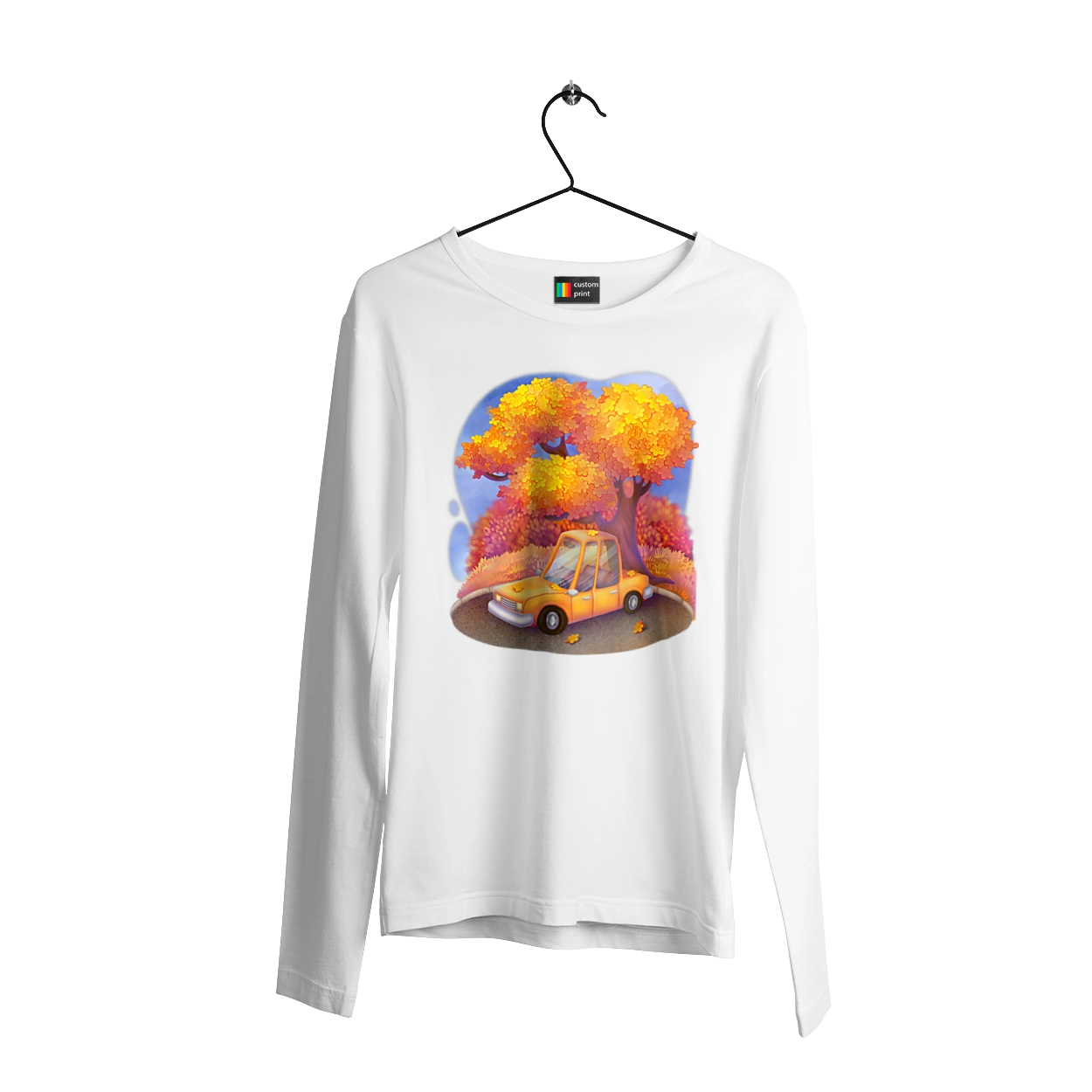 Осiнь Авто Дерево