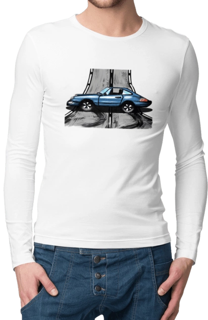 Sports Car On The Road