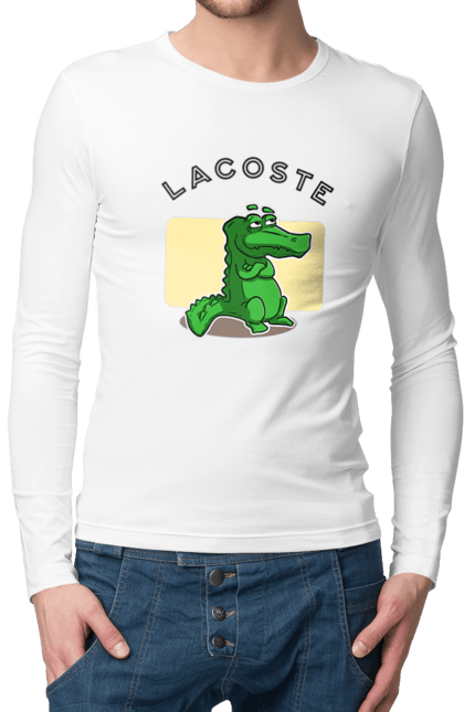 Чоловічій лонгслів з принтом "Lacoste". Cool, crocs, fashion, lacoste, top. futbolka.stylus.ua