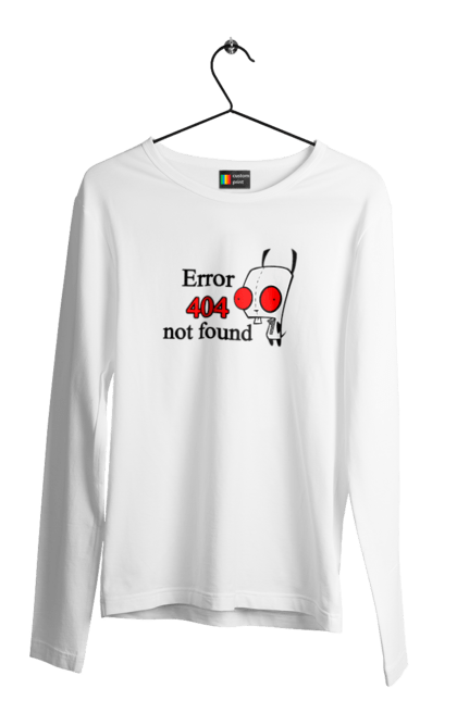 Чоловічий лонгслів з принтом "Помилка не знайдена". Angular, c, css, html, it, javascript, jquery, php, python, react, svelt, vue, айтишник, айті, гумор, код, кодувати, прогер, програміст, програмісти, ти ж, ти ж програміст, тиж програміст. 2070702