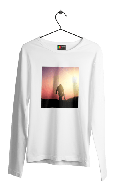 Чоловічий лонгслів з принтом "Патріот". Патриот, патриотизм, победа, украина, украинец. 2070702