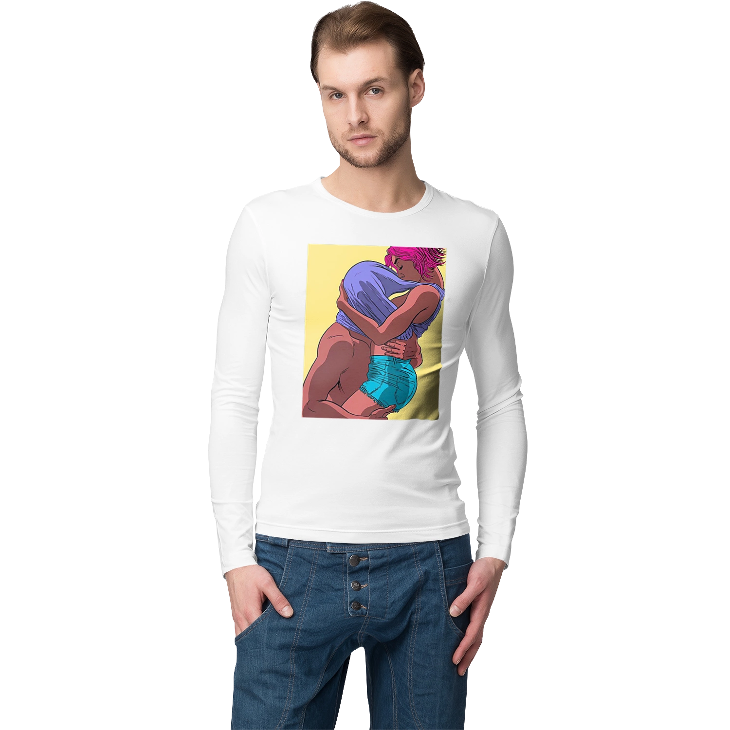 Man Under The T-Shirt In Girls