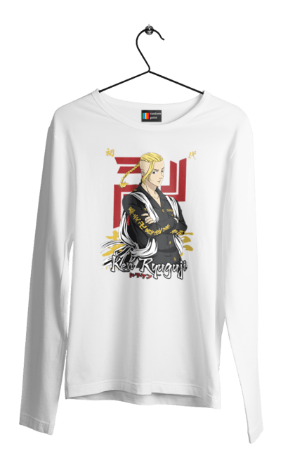 Men's longsleeve with prints Tokyo Revengers Draken. Anime, draken, ken ryuguji, ken-chin, manga, serial, tokyo manji gang, tokyo revengers. 2070702