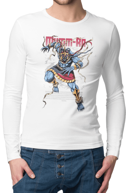 Men's longsleeve with prints Mum Ra. Antagonist, character, franchise, mumm ra, mumm-ra, mummra, supervillain, thundercats, villain, warner bros. 2070702