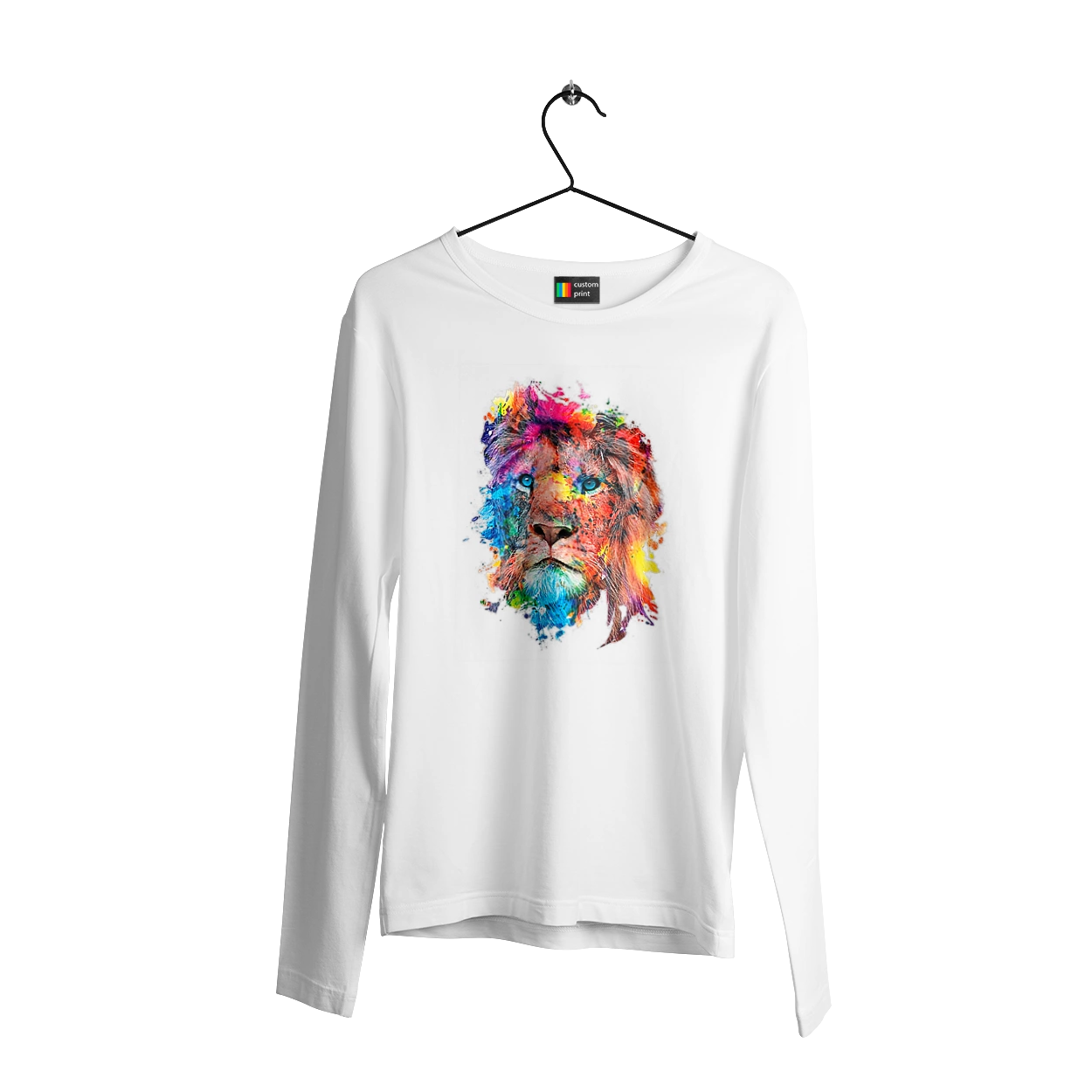 Лев із фарби