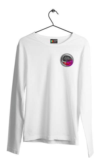 Мужской лонгслив с принтом Hot rod. Байк, байкер, байкер клуб, брат, братела, брутал, горячий асфальт, горячий конь, горячий стержень, дорога 50, дорога 66, дорога 80, дороги америки, дороги украины, жажда скорости, клуб байкеров, мотоцикл, мотоциклист, настоящий мужик, скорость, чувак. 2070702